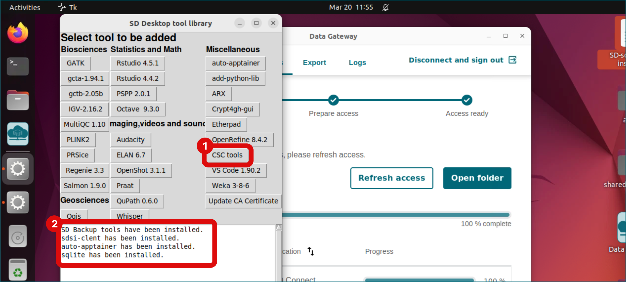 Gateway copy to volume